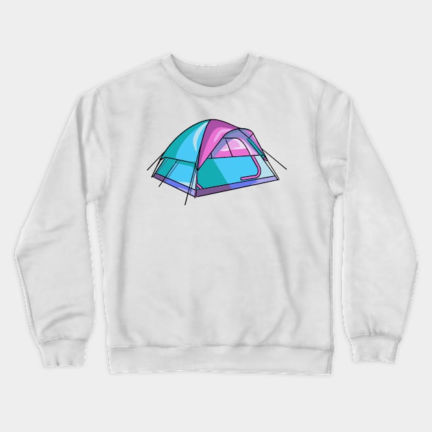 Tent Crewneck Sweatshirt by lavavamp